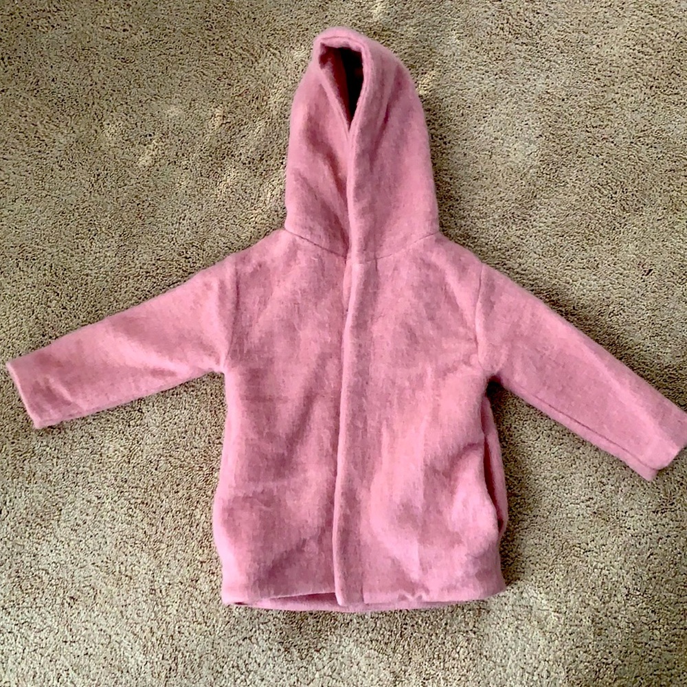 Zara girl’s coat. Pink. Size 5 (110 cm). NWT